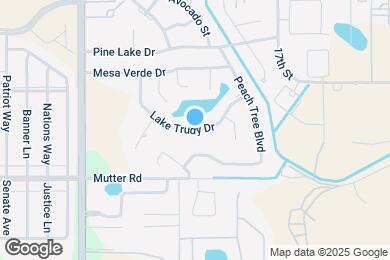 Map image of the property - 1029 Lake Trudy Dr
