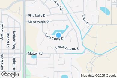 Map image of the property - 1099 Lake Trudy Dr