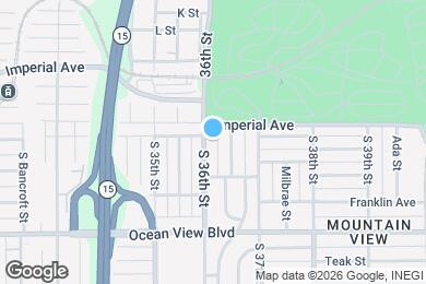 Map image of the property - 229 S 36th St