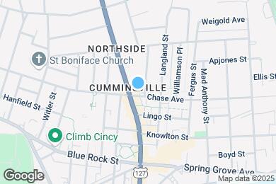 Map image of the property - 1562 Chase Ave