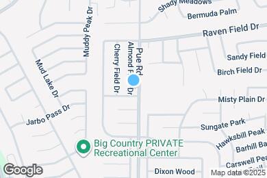 Map image of the property - 2886 Almond Field Dr