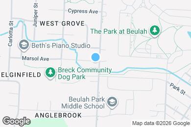 Map image of the property - 3939 Marsol Ave