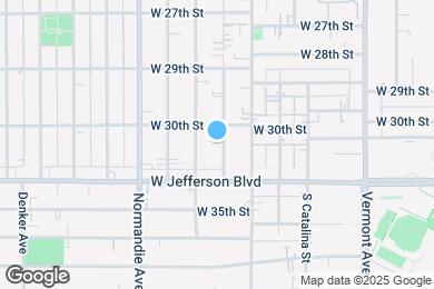 Map image of the property - 3023 1/2 Van Buren Pl
