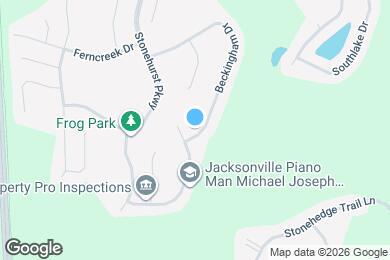 Map image of the property - 1105 Beckingham Dr