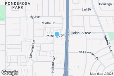 Map image of the property - 3686 Poinciana Dr
