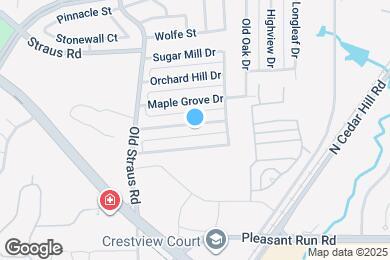 Map image of the property - 432 Round Rock Rd