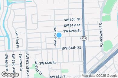 Map image of the property - 6250 SW 58th Pl