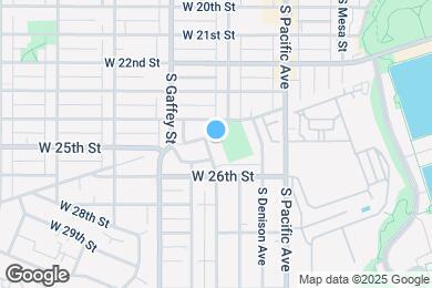 Map image of the property - 2410 S Carolina St