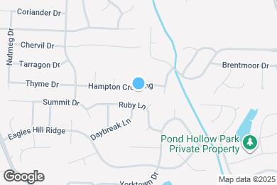 Map image of the property - 3322 Hampton Crossing