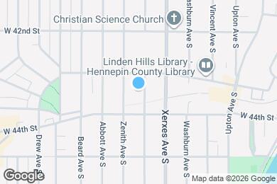 Map image of the property - 4324 York Ave S