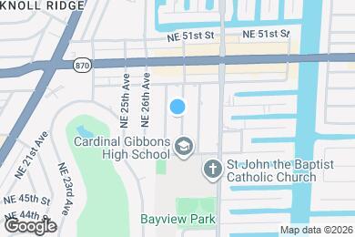 Map image of the property - 4761 NE 28th Ave