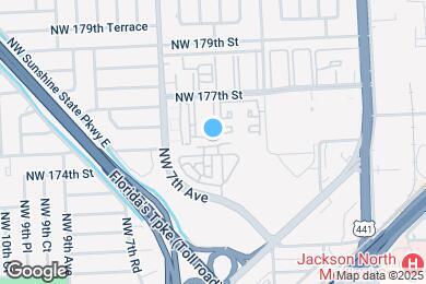 Map image of the property - 17331 NW 7th Ave