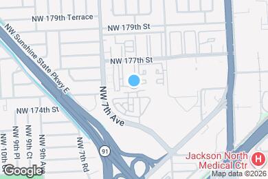 Map image of the property - 17337 NW 7th Ave