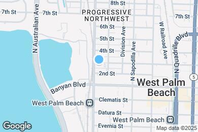 Map image of the property - 915 3rd St