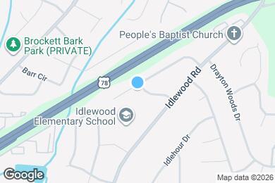 Map image of the property - 4083 Cedar Knoll Dr