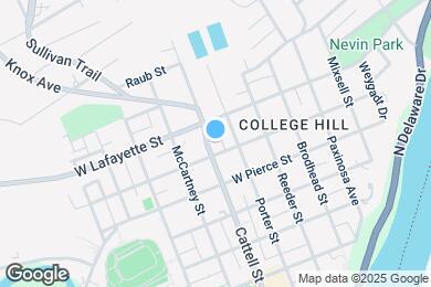Map image of the property - 715 Cattell St