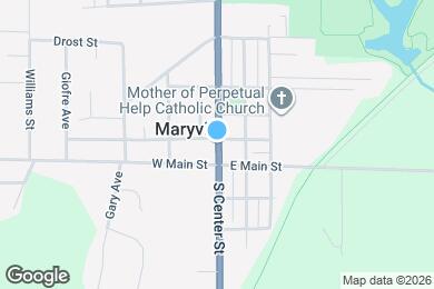 Map image of the property - 2117 N Center St