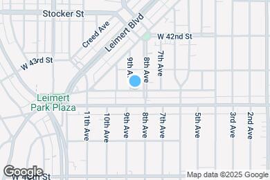 Map image of the property - 3016 W 43rd Plz
