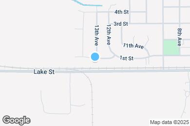 Map image of the property - 1303 1st St