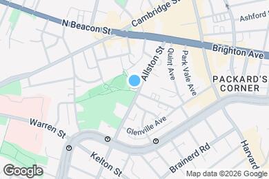 Map image of the property - 73 Allston St