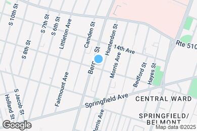 Map image of the property - 354 15th Ave