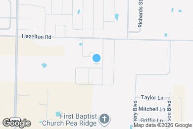 Map image of the property - 1512 Lowery St