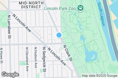 Map image of the property - 2020 N Lincoln Park W