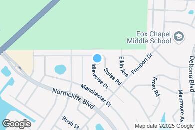 Map image of the property - 5440 Idleweise Ct