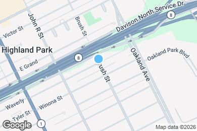 Map image of the property - This beautifully updated 3-bedroom, 1-bath single-family home is ready for move-in!