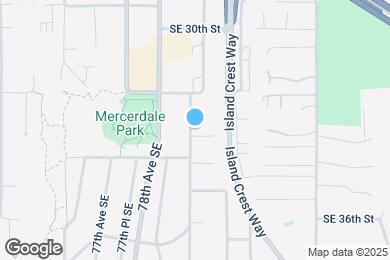 Map image of the property - 3224 80th Ave SE