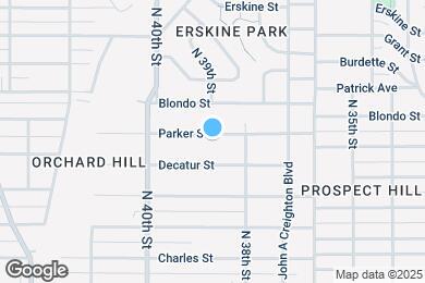 Map image of the property - 3827 Parker St