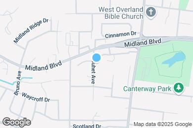 Map image of the property - 2450 Prouhet Ave