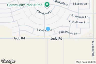 Map image of the property - 11039 E Verbina Ln