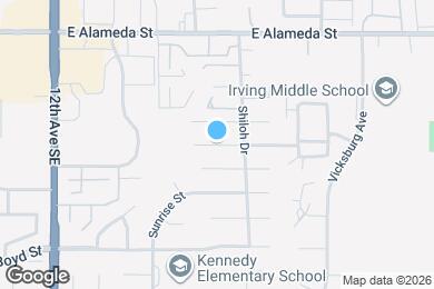 Map image of the property - 1623 Chamblee Dr