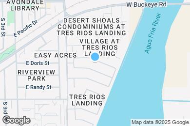 Map image of the property - 945 E Corral St