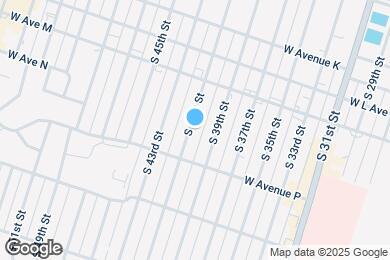 Map image of the property - 1407 S 41st St