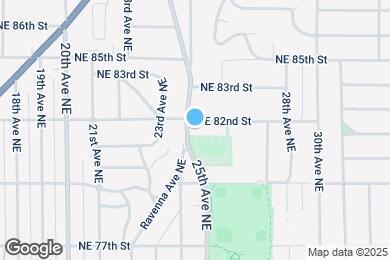 Map image of the property - 2505 NE 82nd St
