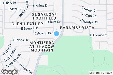 Map image of the property - 2374 E Evans Dr