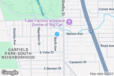 Map image of the property - 2705 Barth Ave