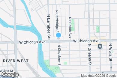 Map image of the property - 811 N Cambridge Ave