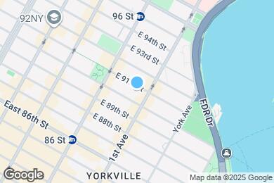 Map image of the property - 350 E 91st St
