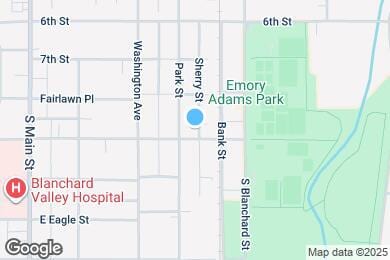 Map image of the property - 412 E Pearl St