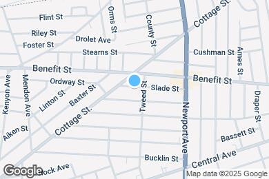 Map image of the property - 25 Slade St