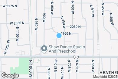 Map image of the property - 1932 N 810 W
