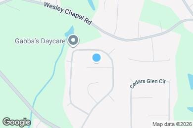 Map image of the property - 613 Point Oak View