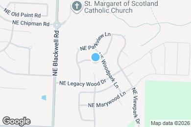 Map image of the property - 2817 NE Parkwood Dr