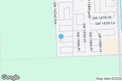 Map image of the property - 16175 SW 150th St