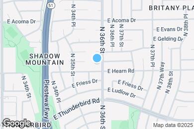 Map image of the property - 3549 E Crocus Dr