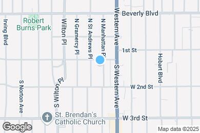 Map image of the property - 111 S Manhattan Pl