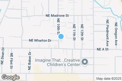 Map image of the property - 717 NE 10th St